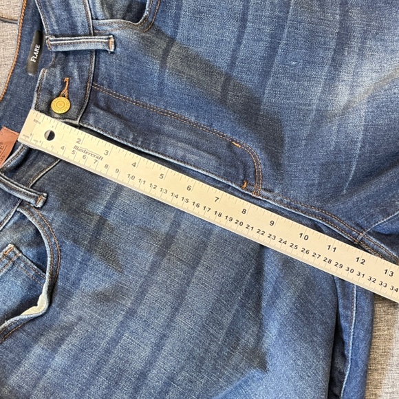 Judy Blue High Rise Flare Jeans - Women's Size 14W - Blue - Picture 7 of 9